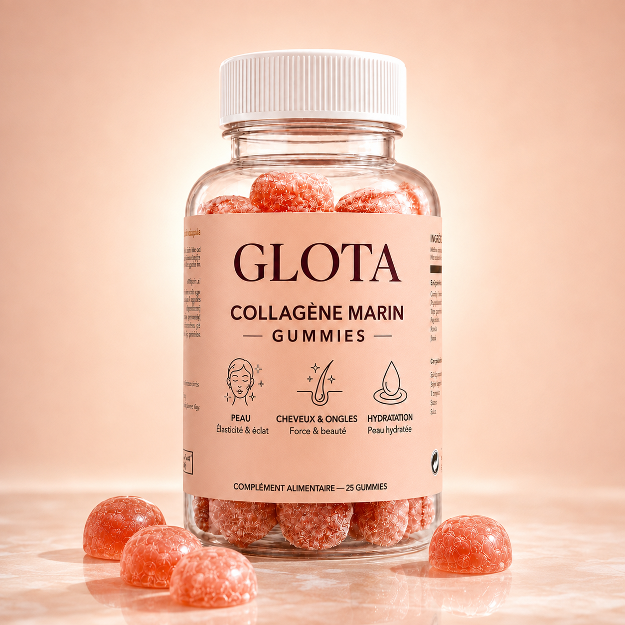 GLOTA™ Collagène Marin Gummies