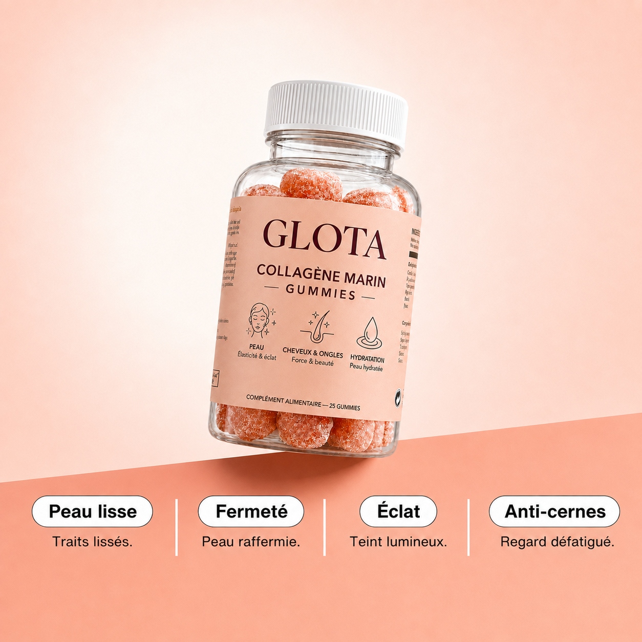 GLOTA™ Collagène Marin Gummies