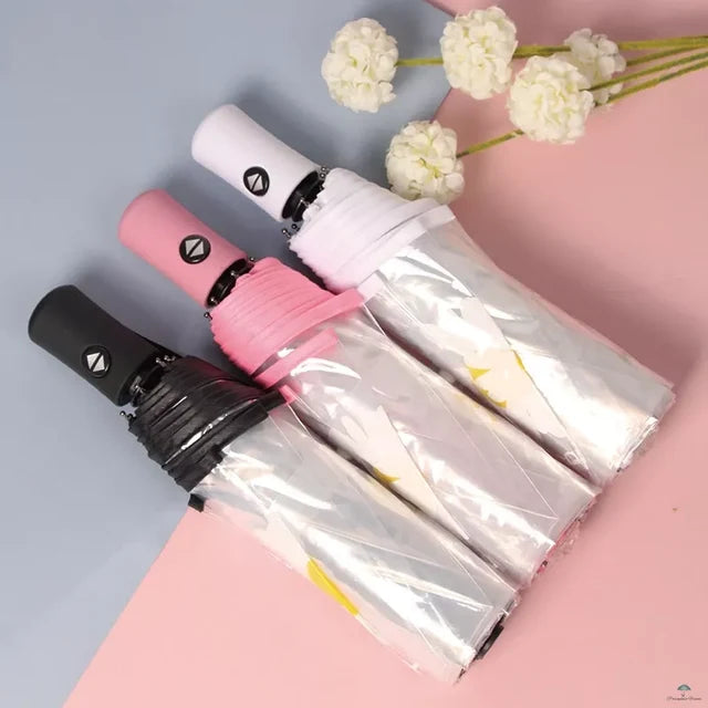 Parapluie Automatique avec Lampe LED Intégrée