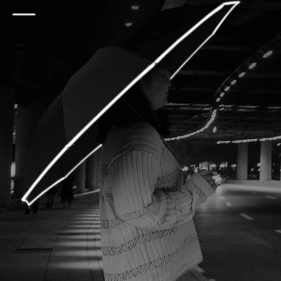 Parapluie Automatique avec Lampe LED Intégrée